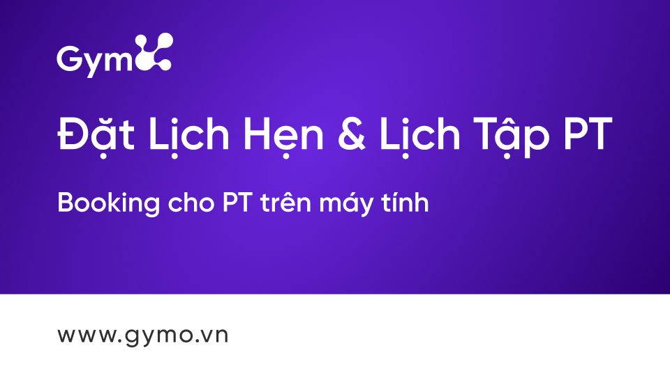Booking cho PT trên máy tính