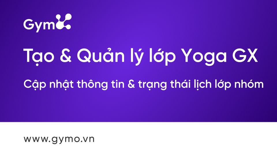 Cập nhật thông tin và trạng thái lịch lớp nhóm