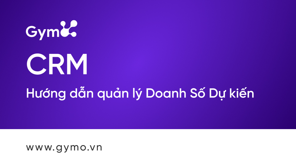 Quản lý doanh số dự kiến