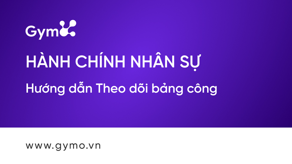 Theo dõi bảng công